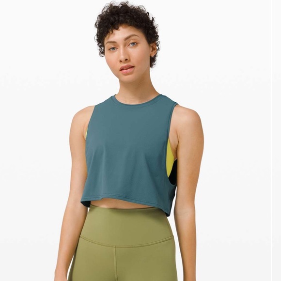 lululemon athletica Tops - Muscle love crop tank